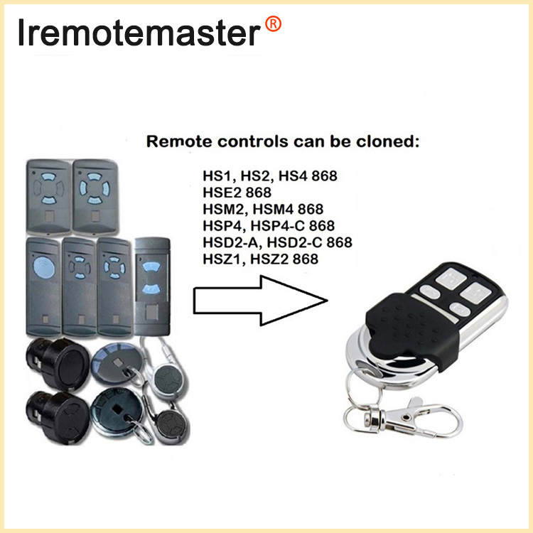 A introdución do control remoto da porta do garaxe