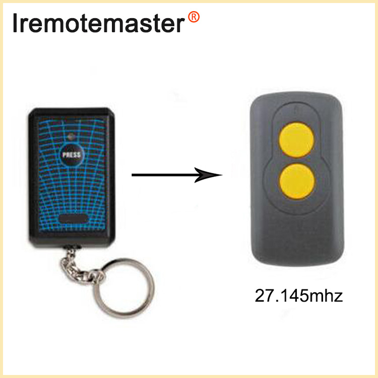 Para Key 301 27.145MHz Traxes FMT201/FMT301/FMT401 Mando a distancia para porta de garaxe